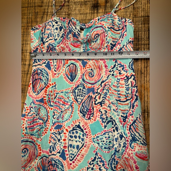 Lilly Pulitzer  Dress in Blue and Pink Print size 4 - Picture 4 of 6